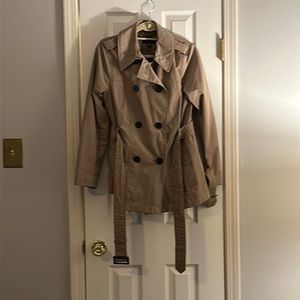 Khaki tan coat by Worthington